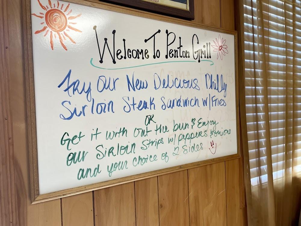 Penton Grill Menu image 2